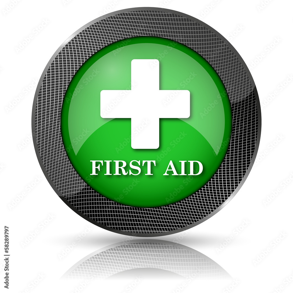 Obraz premium First aid icon
