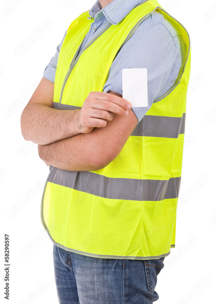 Blue collar worker. Blue collar worker.
