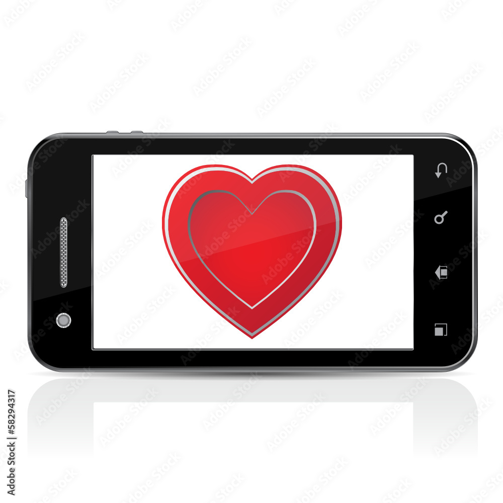 SMARTPHONE HEART SMARTPHONE HEART