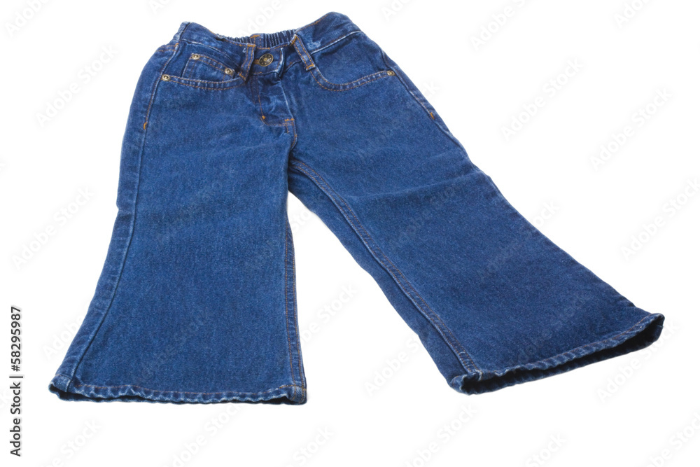 Close-up of a pair of jeans Close-up of a pair of jeans