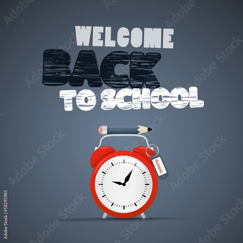 Vector Back to school theme