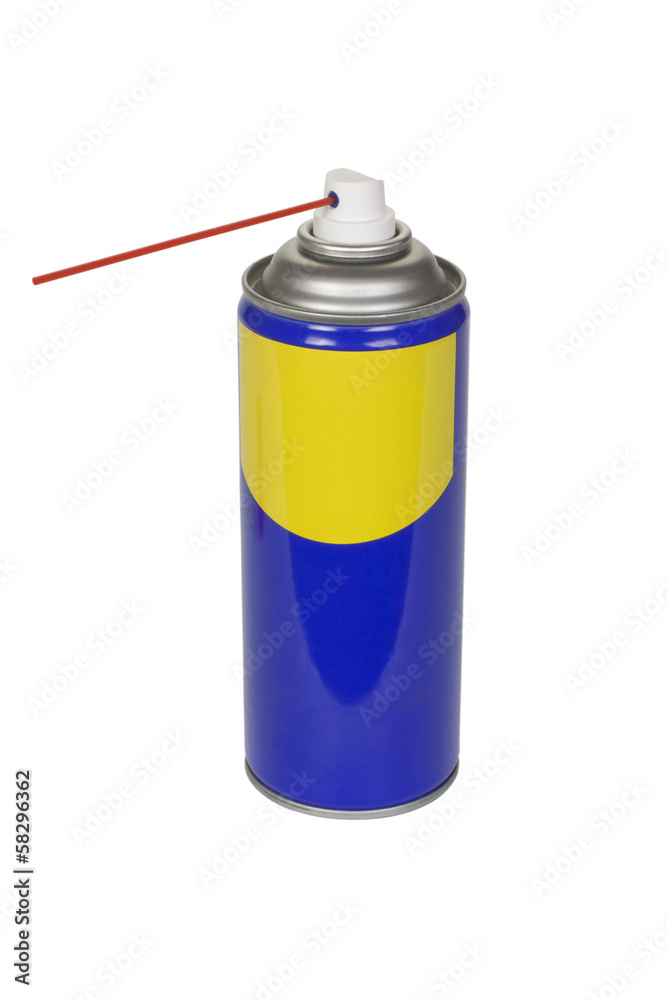 Close-up of an aerosol can Close-up of an aerosol can