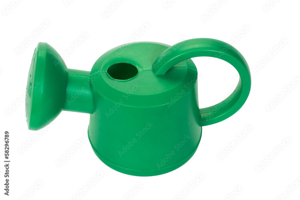 High angle view of a watering can High angle view of a watering can