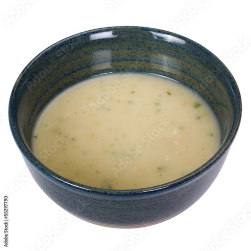 Close-up of a bowl of soup