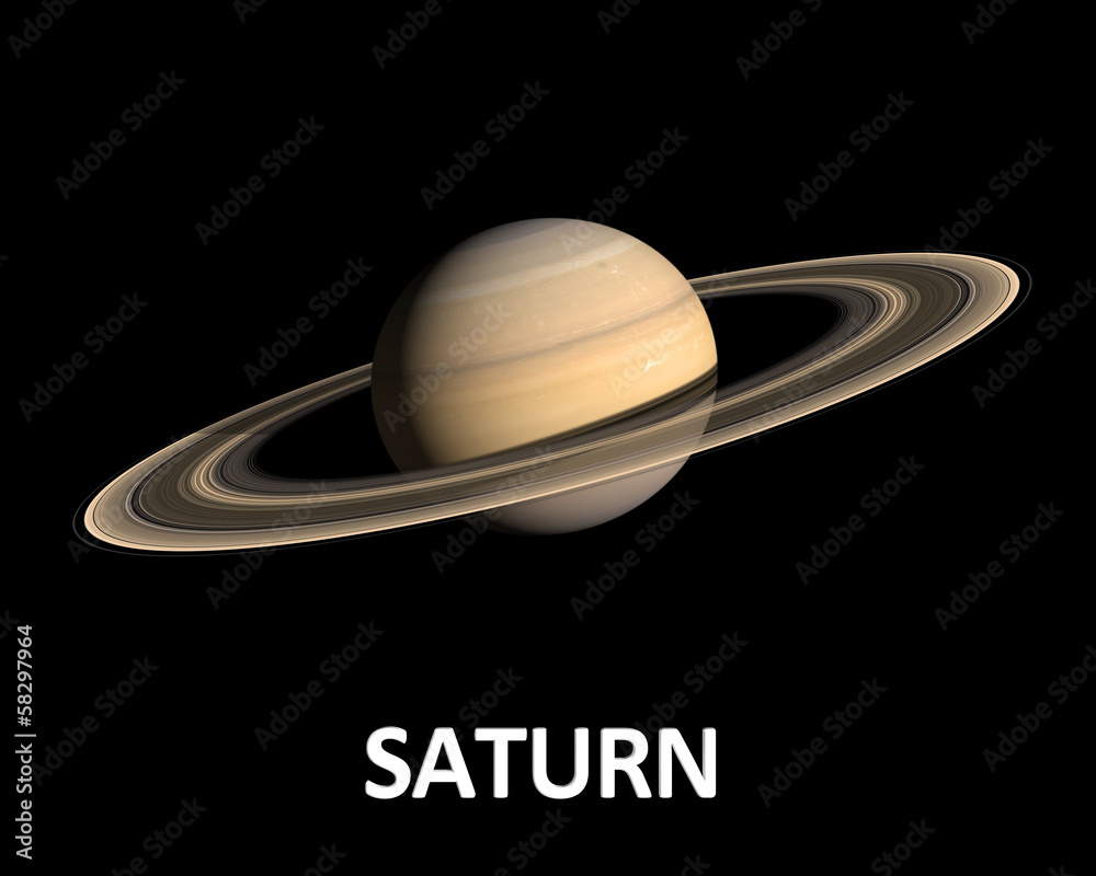 Fototapeta premium Planet Saturn