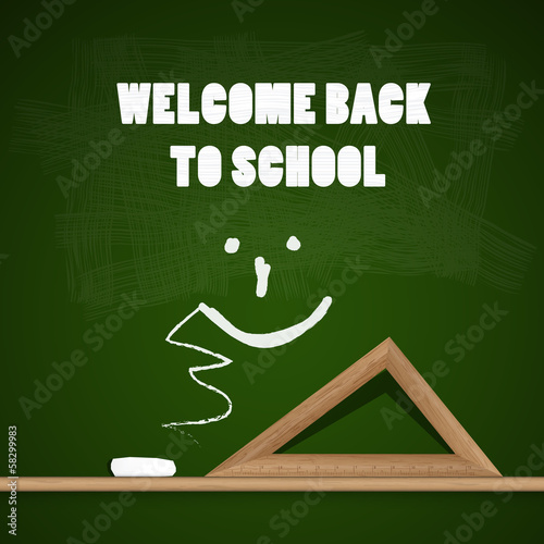 Vector Back to school theme