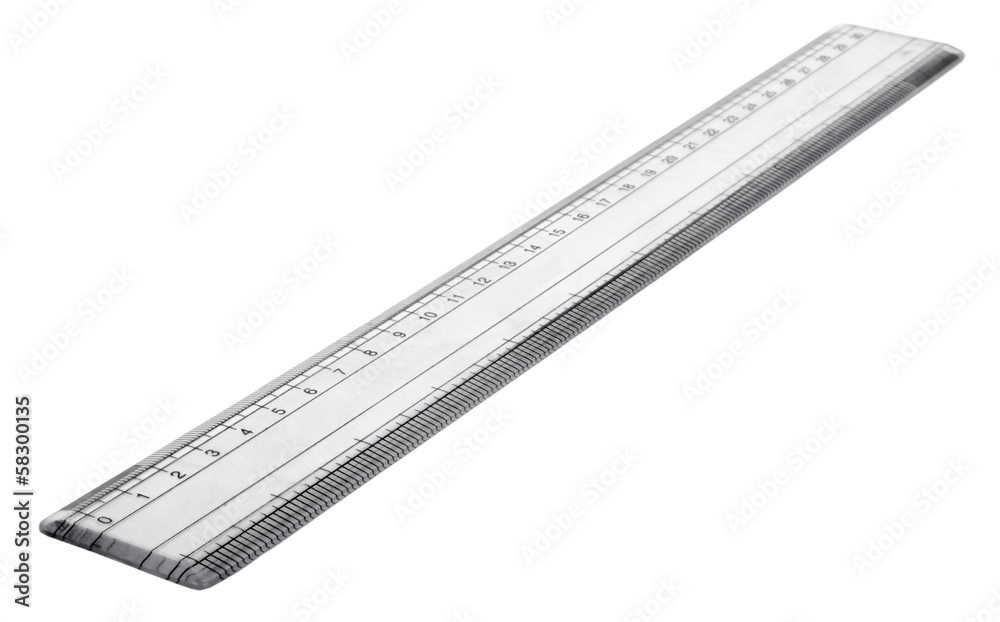 Close-up of a ruler Close-up of a ruler
