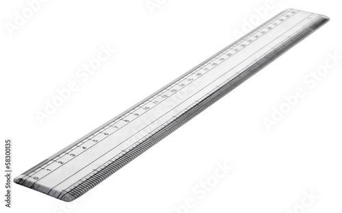 Close-up of a ruler