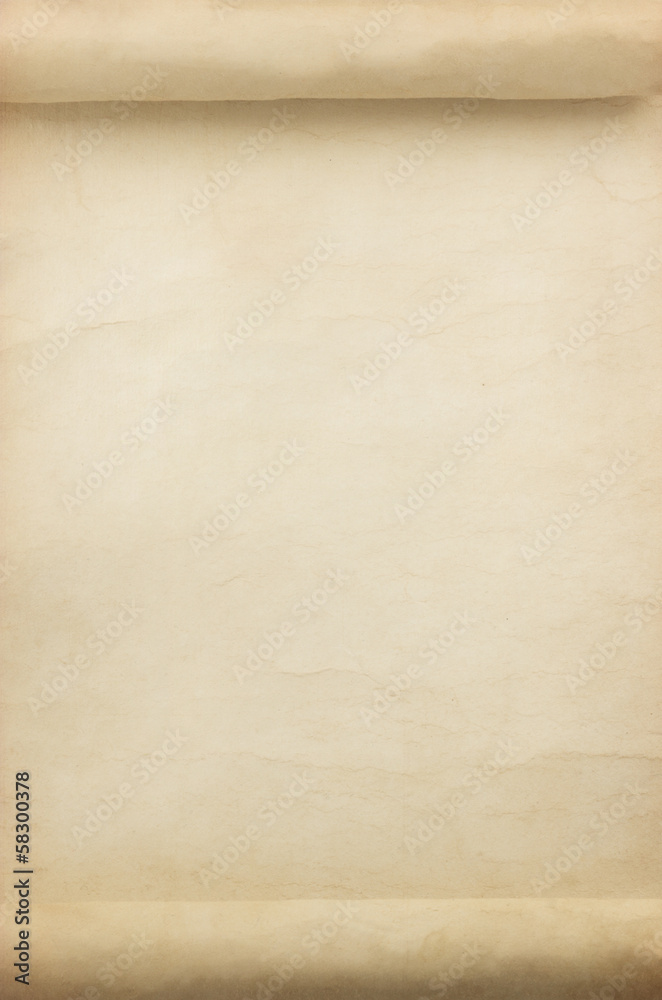 parchment scroll as background