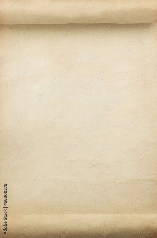 parchment scroll as background parchment scroll as background