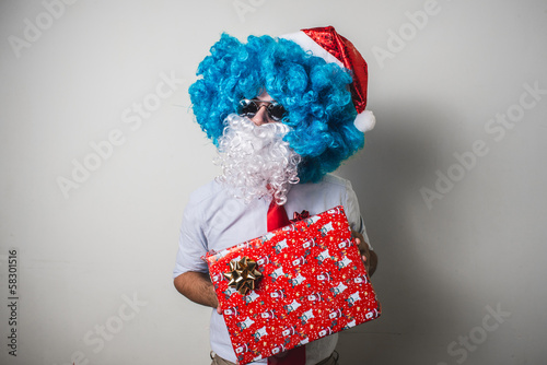 funny santa claus babbo natale