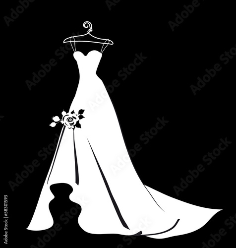 beautiful wedding dress