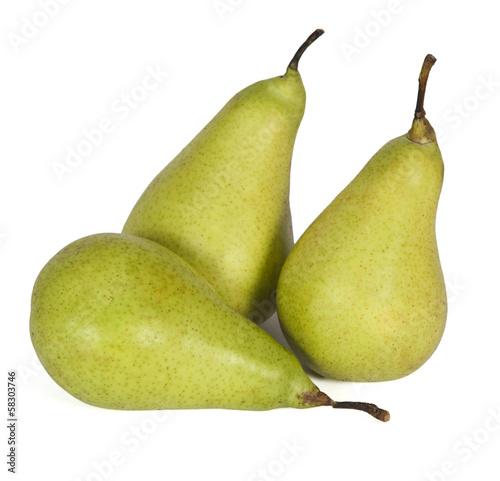 Close-up of pears