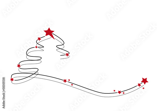 moderner tannenbaum
