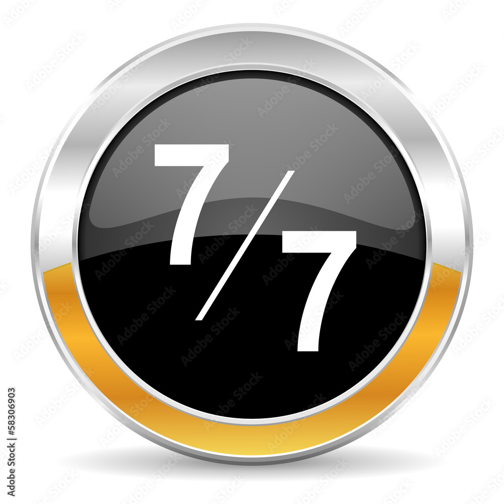 7 per 7 icon 7 per 7 icon