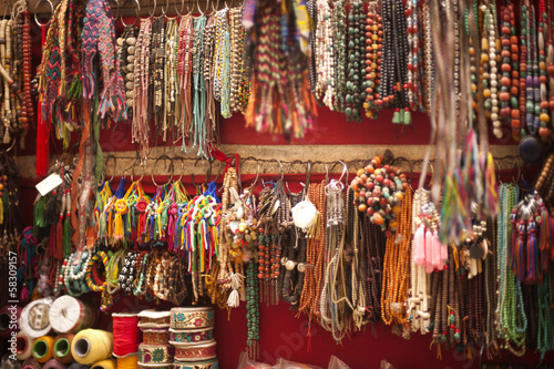 Photography Craft products for sale at a souvenir shop, Tibetan Market, Delhi, India