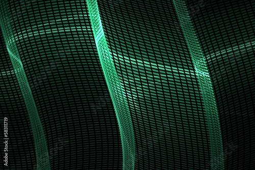 Background Wave green colour