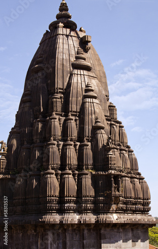 Low angle view of a temple, Bhimashankar Temple, Pune, Maharashtra, India photo