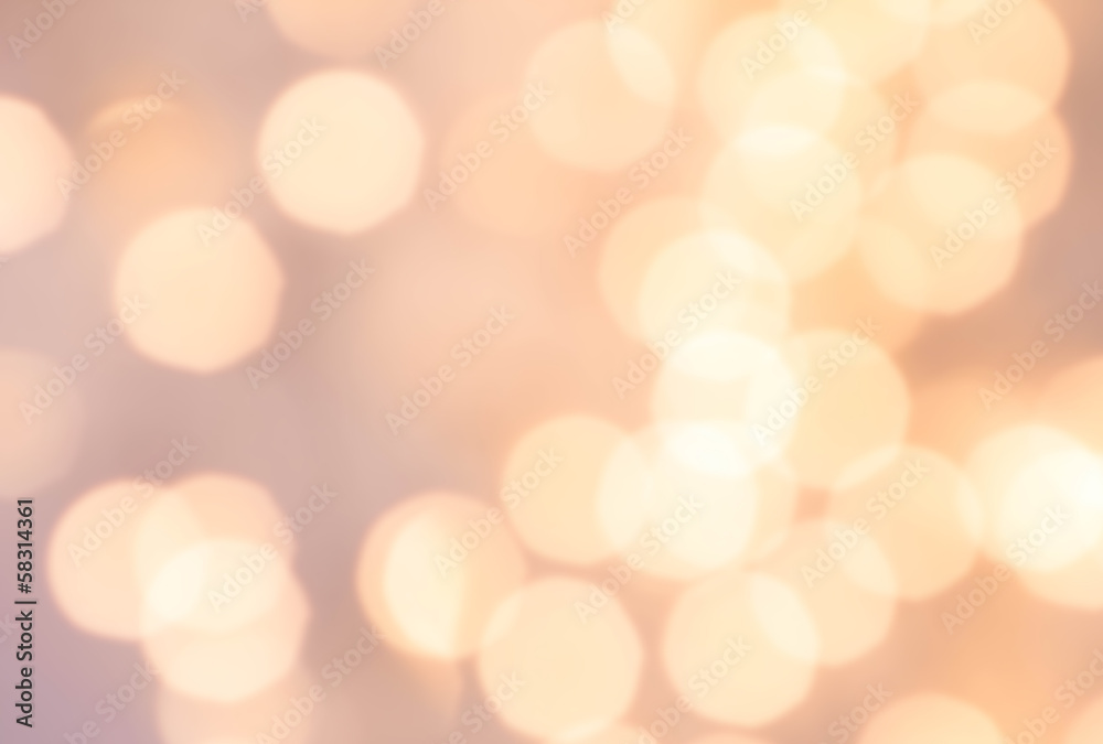 Fototapeta premium Abstract holiday background, beautiful shiny Christmas lights, g