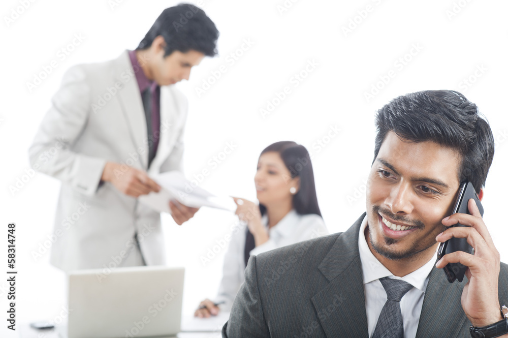 Fototapeta premium Business executives In office