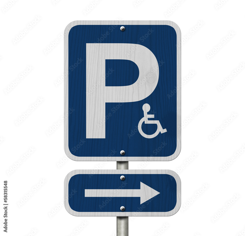Handicap Parking Sign Handicap Parking Sign