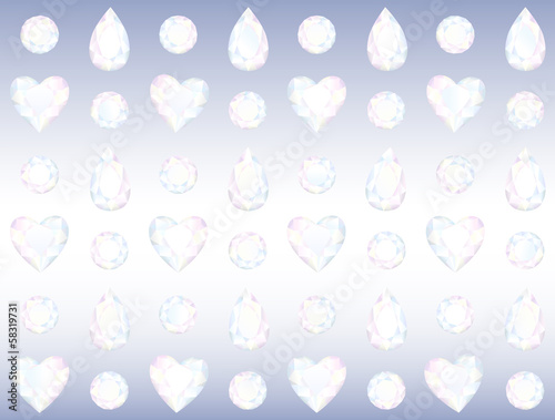 Seamless Crystal Wall