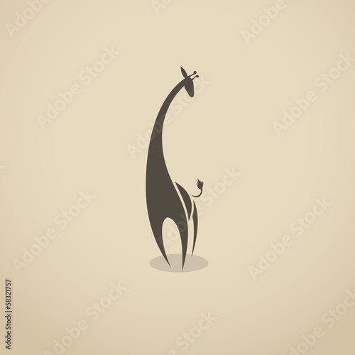 Giraffe sign