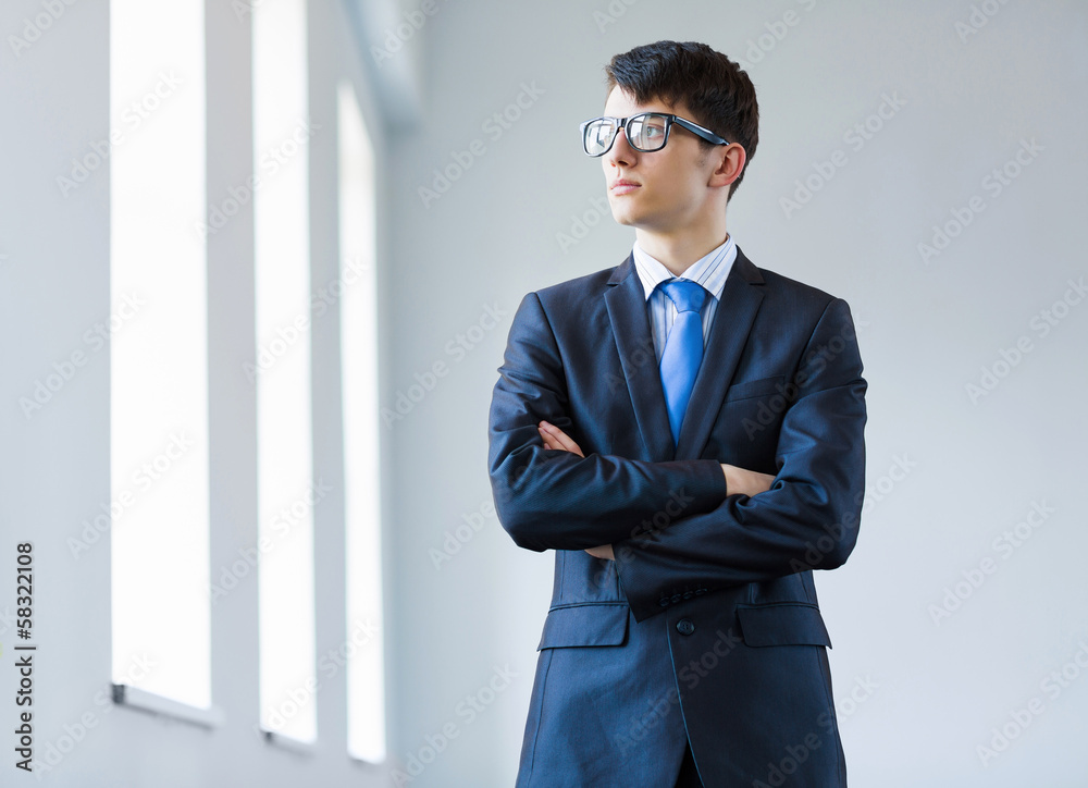 Young successful businessman Young successful businessman