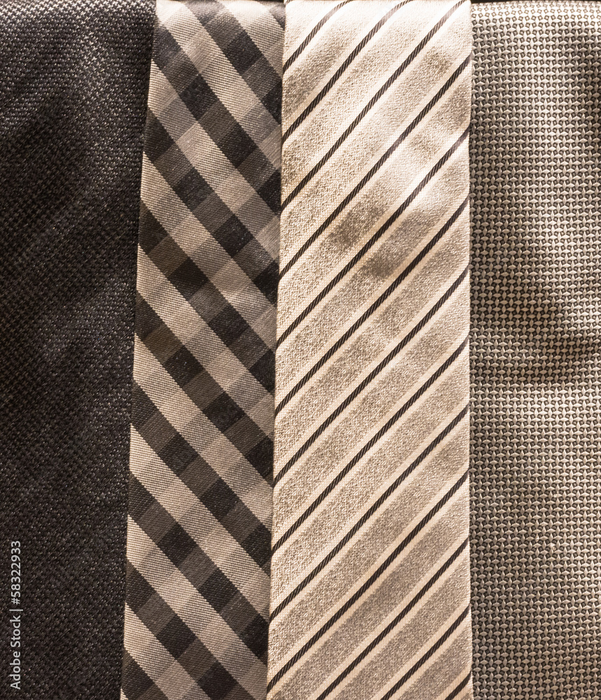Collection of Silver Ties Collection of Silver Ties