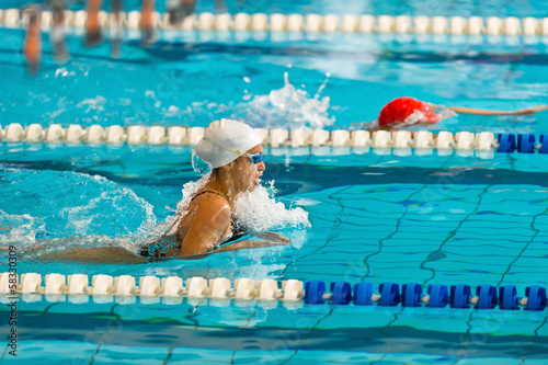 swimming race