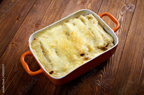 Cannelloni with beef