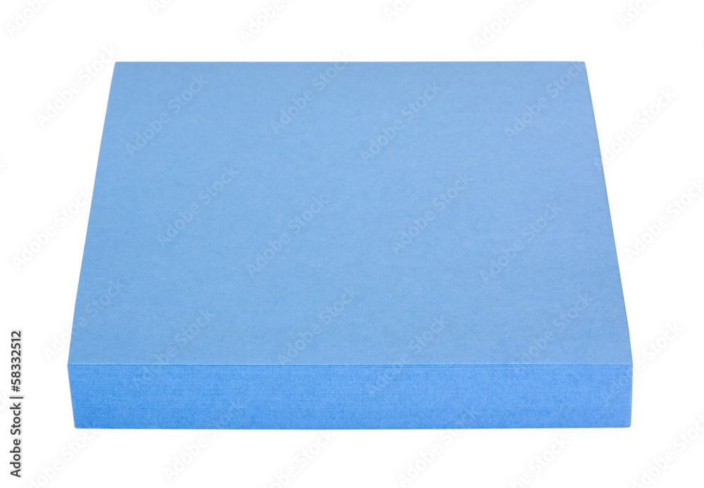Fototapeta premium Close-up of a bundle of adhesive notes