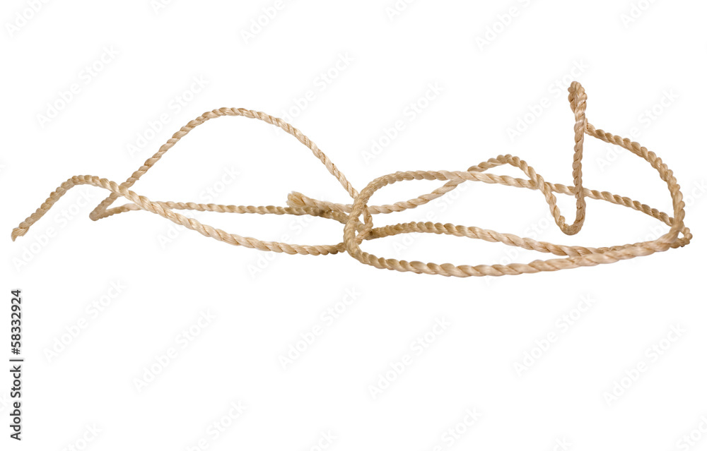 Close-up of a nylon rope