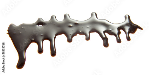 Melted spreading chocolate