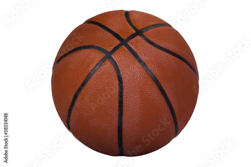 Close-up of a basketball © imagedb.com