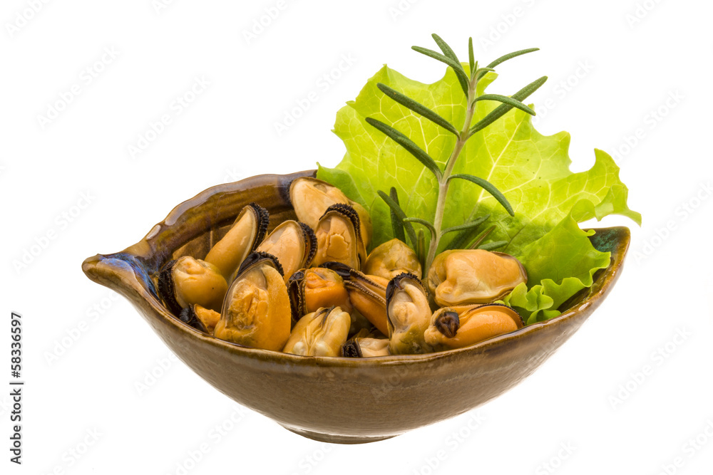 Marinated mussels Marinated mussels