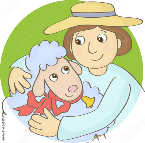 Shepherd and Sheep