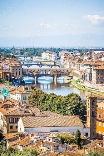 Obraz na plátne Ponte Vecchio Florence Italy