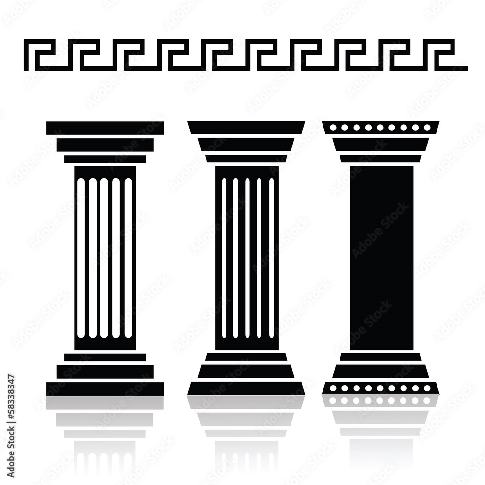 Obraz premium ancient columns