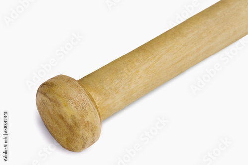 Close-up of a baseball bat