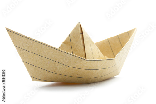 origami boat