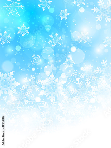 雪　クリスマス　背景