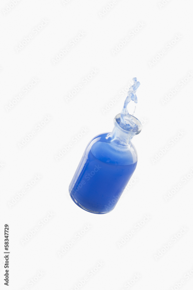 Close-up of a chemical bottle Close-up of a chemical bottle