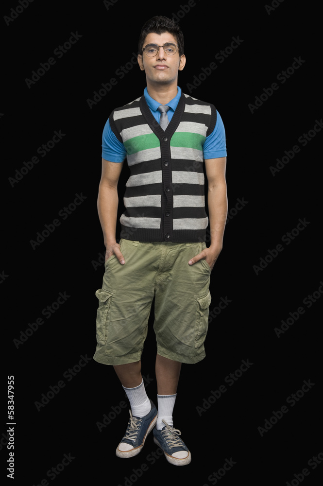 Fototapeta premium Portrait of a man posing