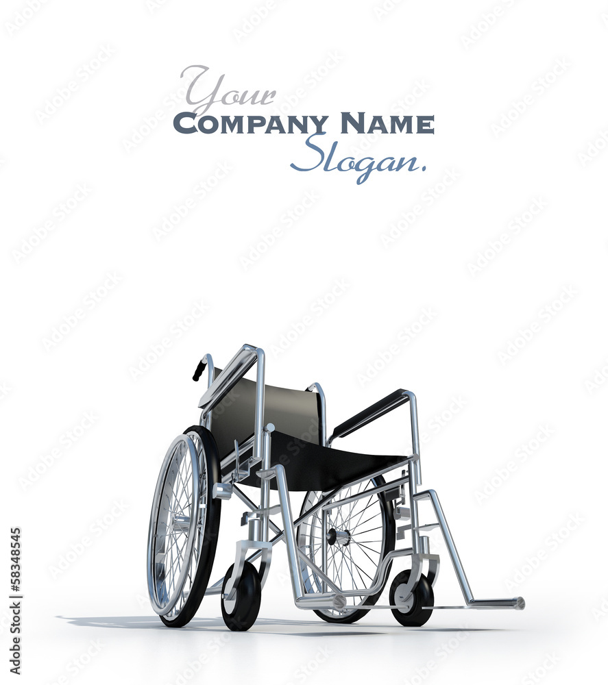 Fototapeta premium Wheelchair