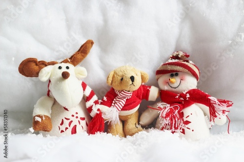 Peluches de Noël