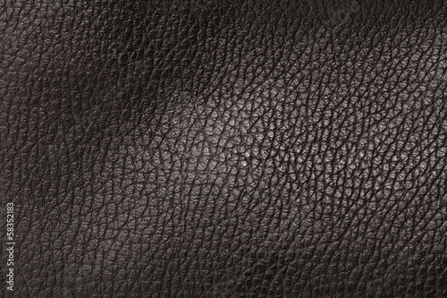 background of black leather. macro