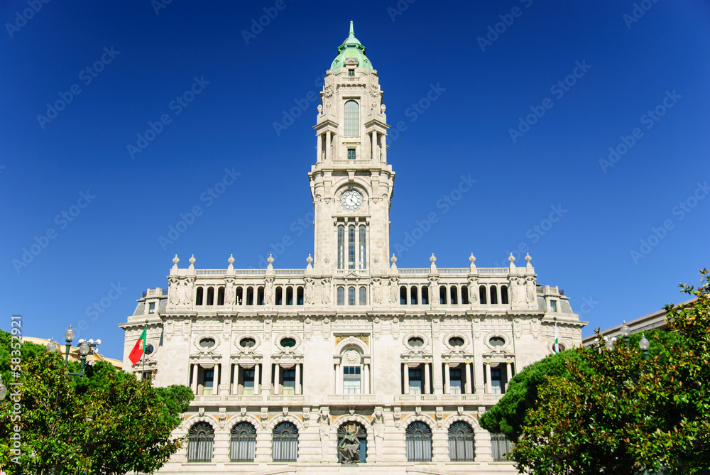 Porto city hall, Portugal