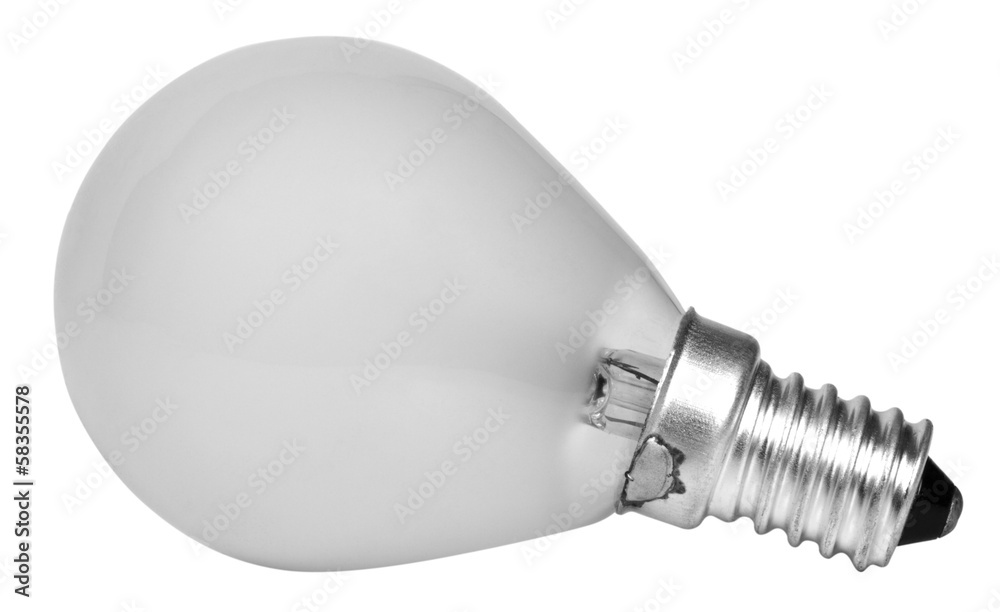 Close-up of an energy efficient light bulb Close-up of an energy efficient light bulb