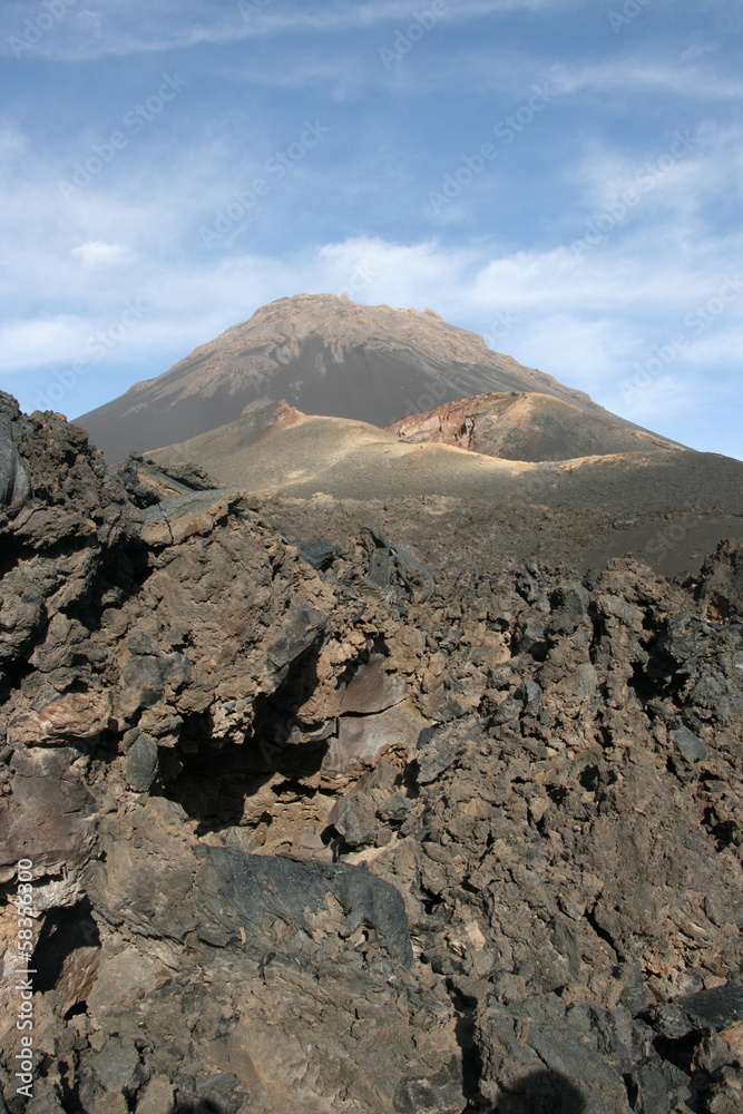 Lava and volcano